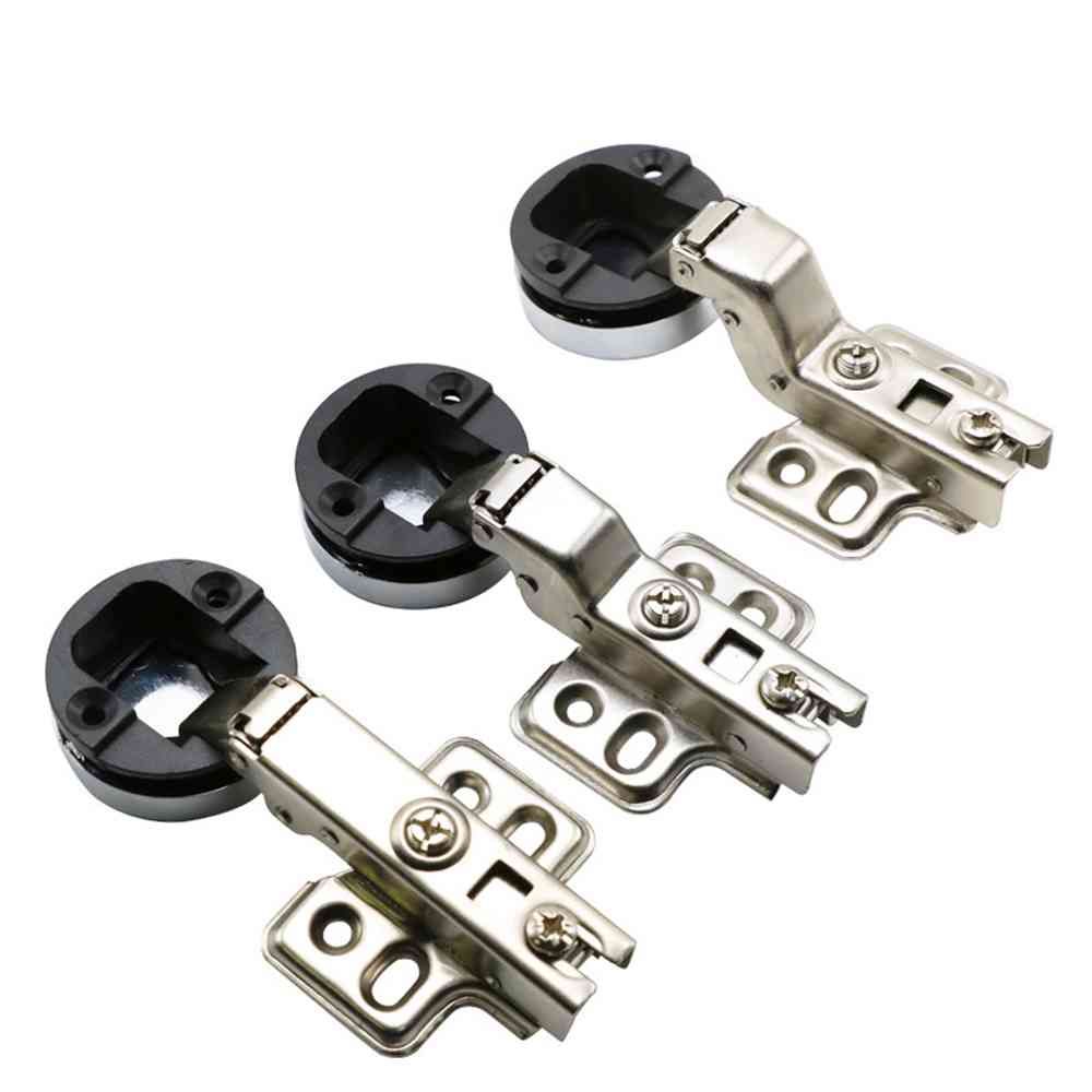Furniture Hardware Supplies - 2Pcs Glass Door Hinge Useful No