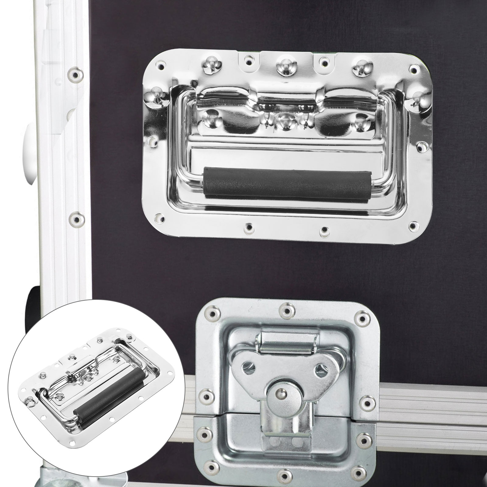 Furniture Hardware Supplies - Electroplated Hardware Handle Cabinet Alloy Pull