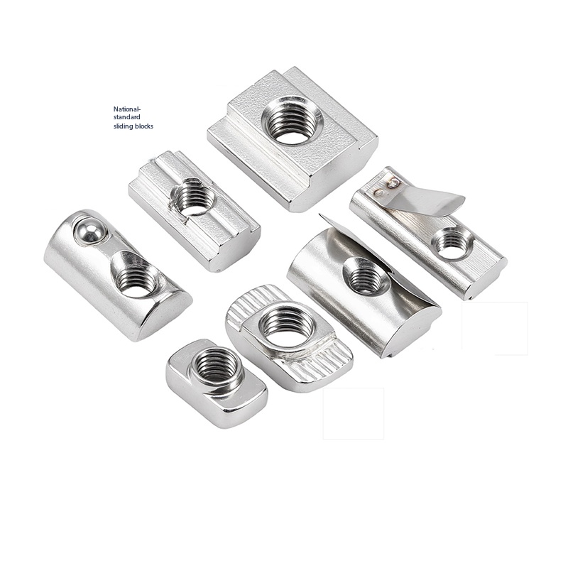 Furniture Hardware Nut - 2Pcs 304 Stainless Steel T Slider
