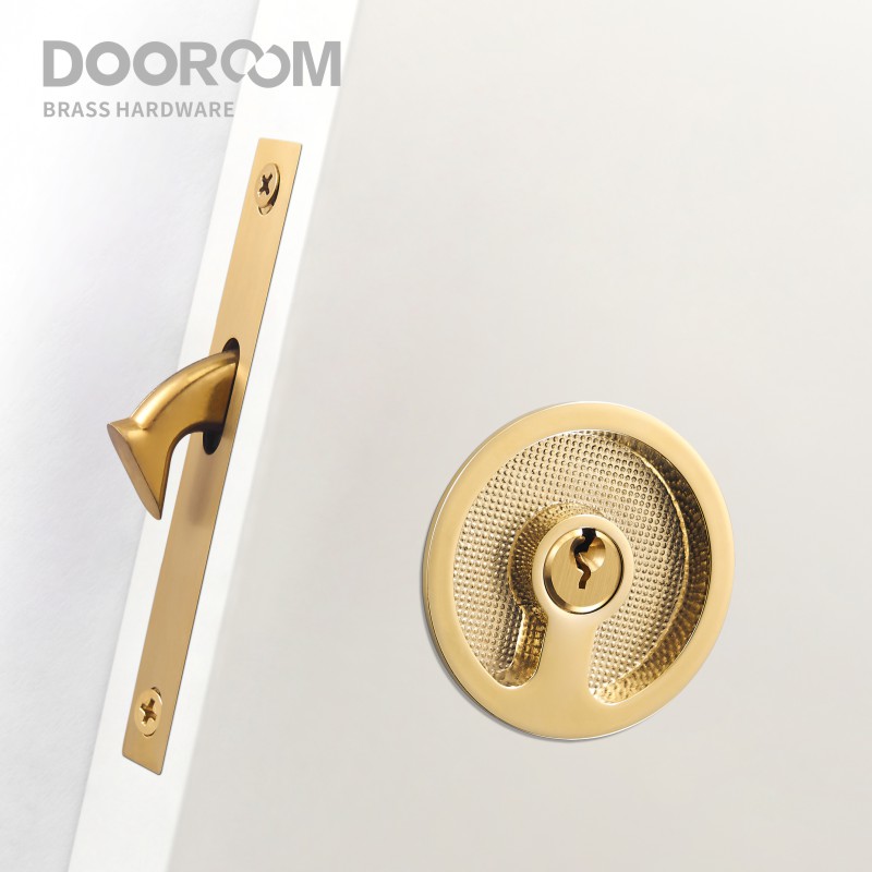 Furniture Hardware Gold - Dooroom Brass Sliding Door Handle Door