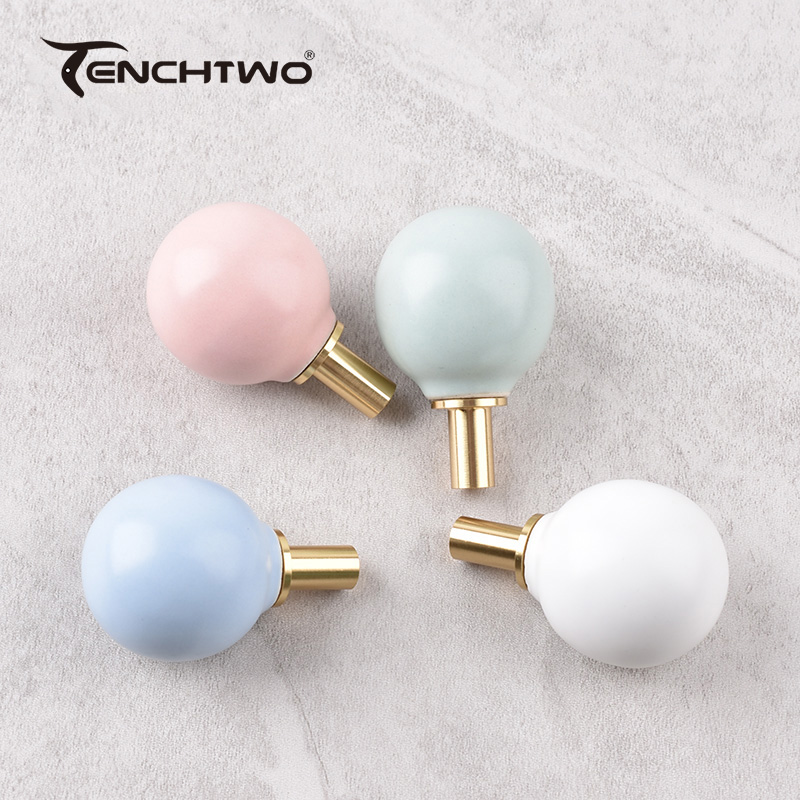 Round Ceramic Hook Clothes Han - Furniture Joint Hardware recensie en prijs