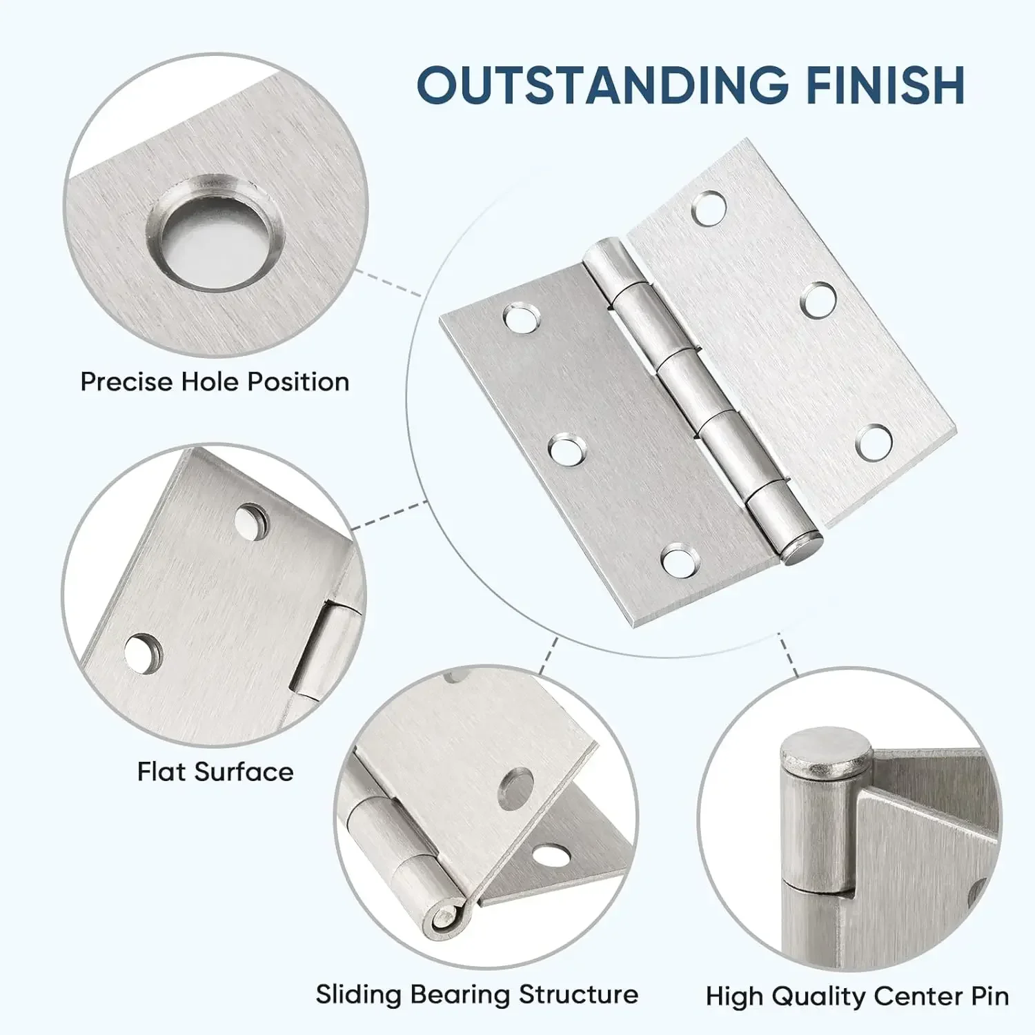 1-4 Inch Universal Door Hinges - Furniture Hardware And Fittings recensie en prijs