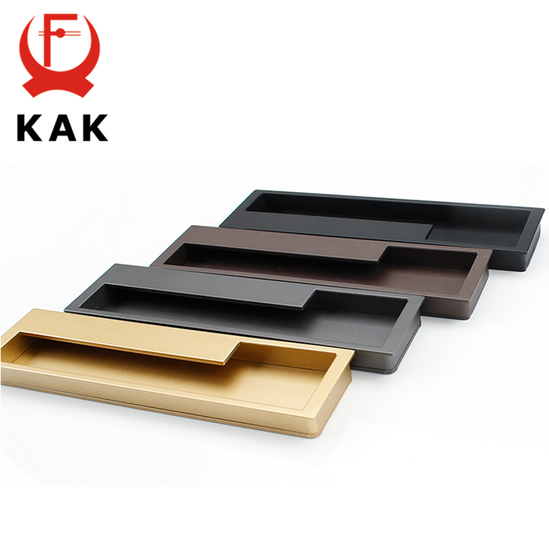KAK Black Gold Sliding Door Ha - Furniture Hardware Gold recensie en prijs