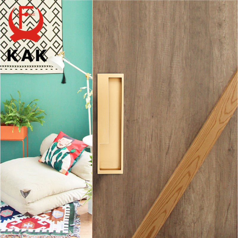KAK Black Gold Sliding Door Ha - Furniture Hardware Gold recensie en prijs