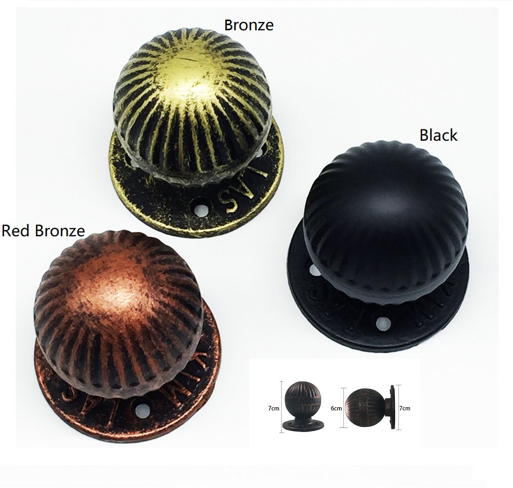 Round Ball Vintage Iron Wooden - Furniture Hardware Vintage recensie en prijs