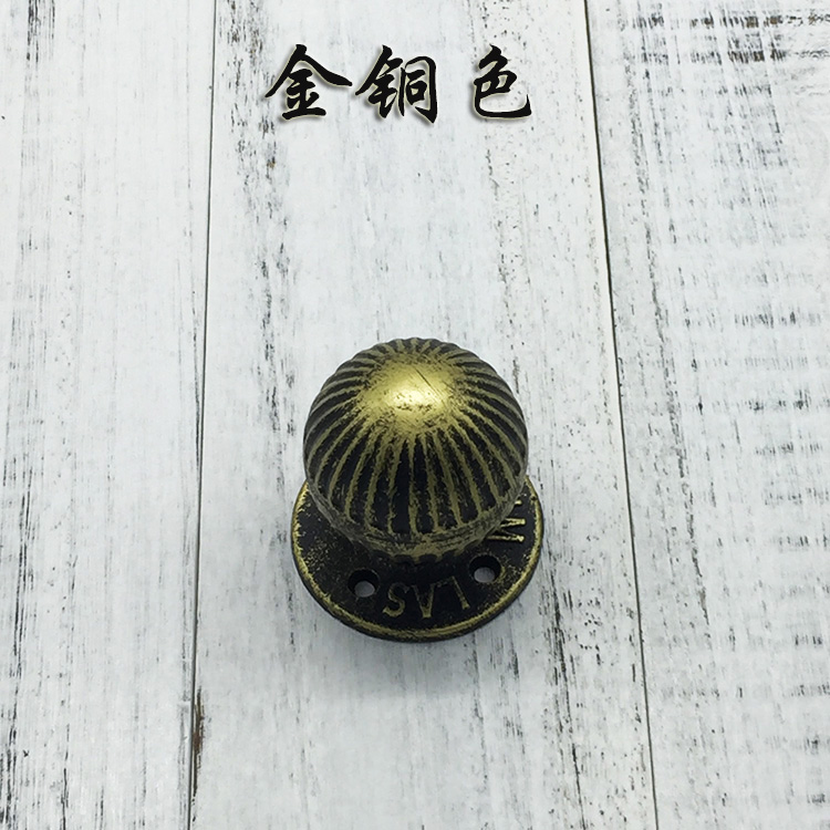 Round Ball Vintage Iron Wooden - Furniture Hardware Vintage recensie en prijs