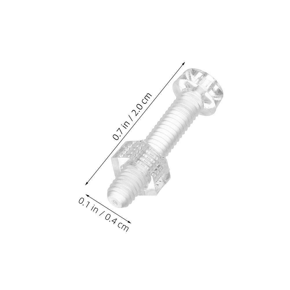 10Set Transparent Acrylic Self - Furniture Hardware Nut recensie en prijs