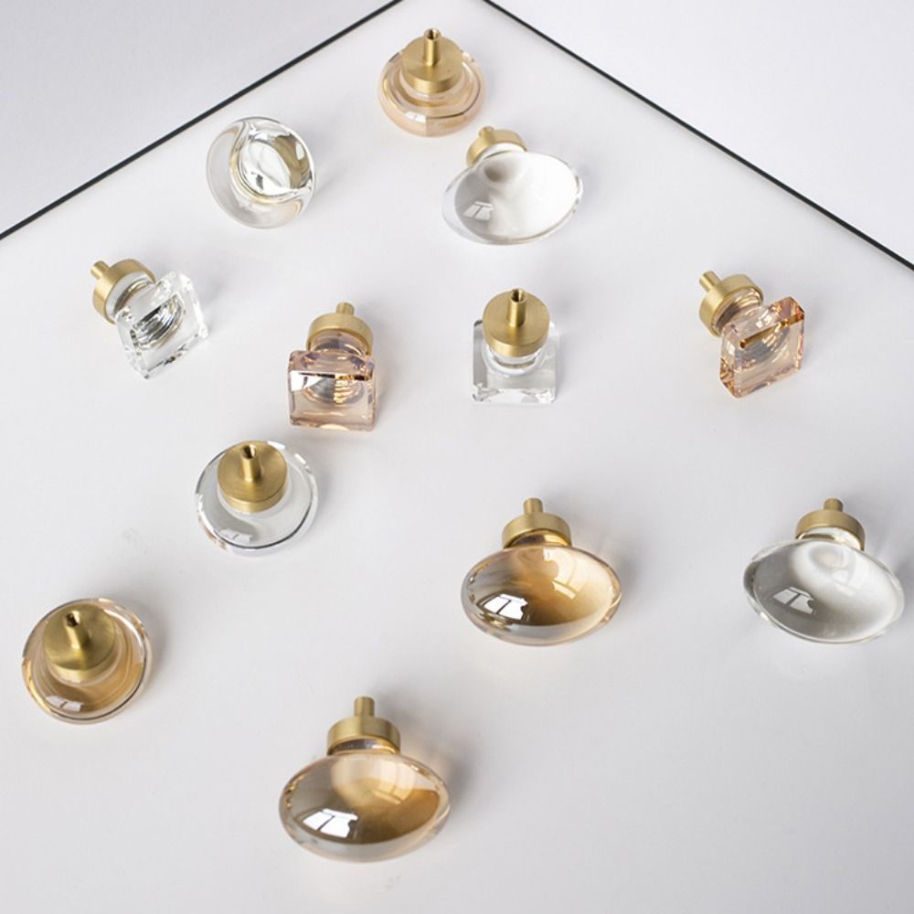 Crystal Glass Furniture Handle - Furniture Hardware Gold recensie en prijs