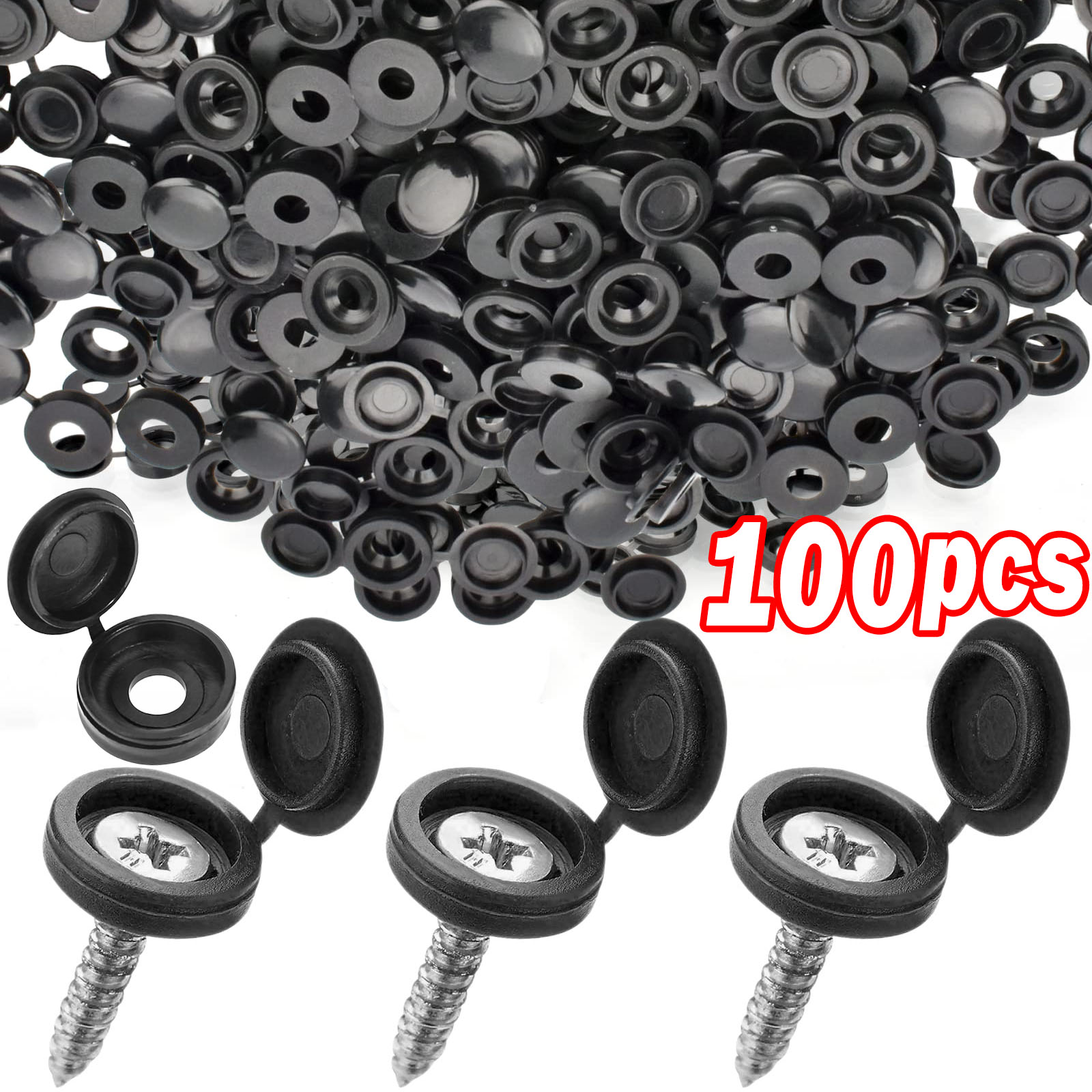 5/100PCS Hinged Plastic Screw  - Furniture Hardware Nut recensie en prijs