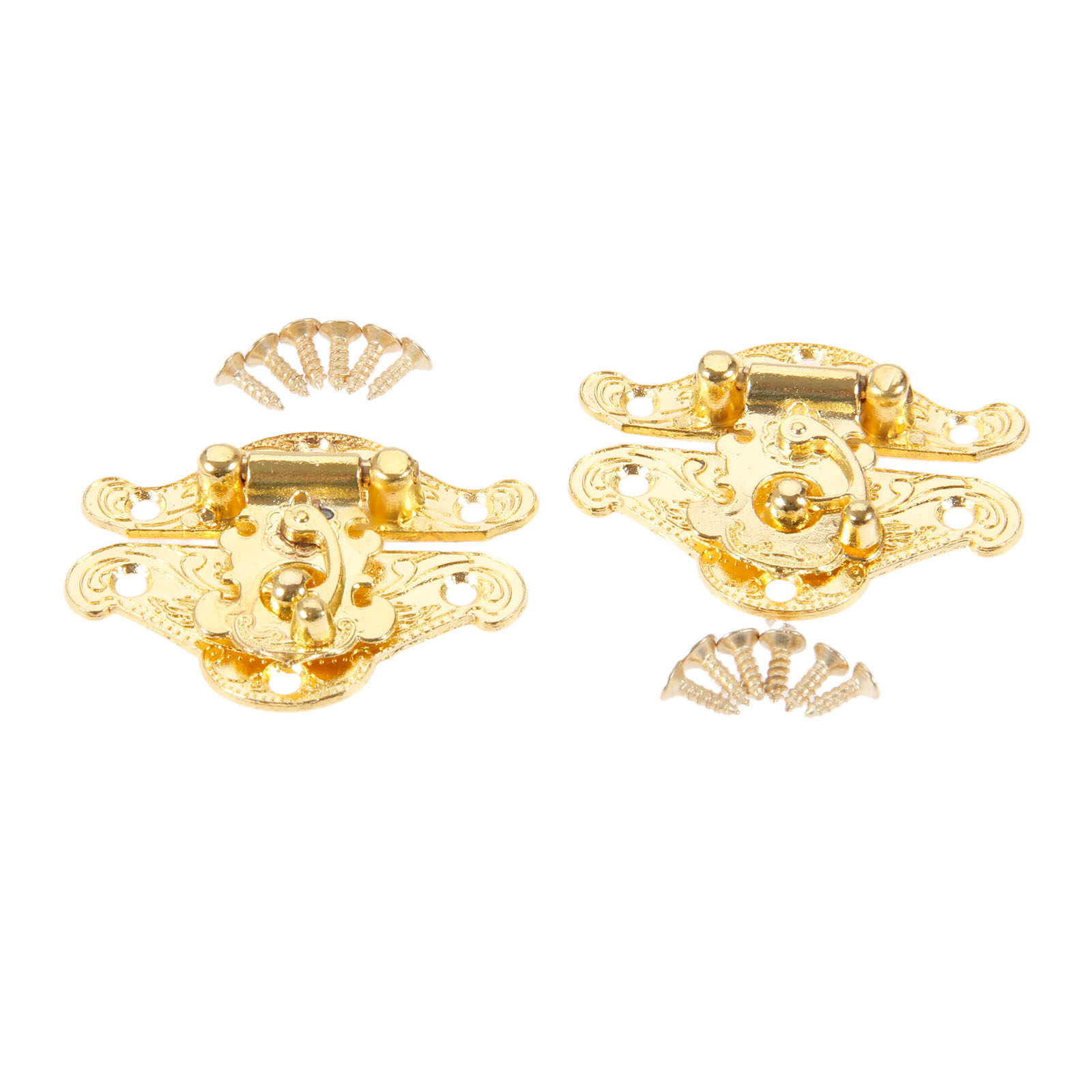 DRELD 2Pcs Antique Gold Box La - Furniture Hardware Gold recensie en prijs