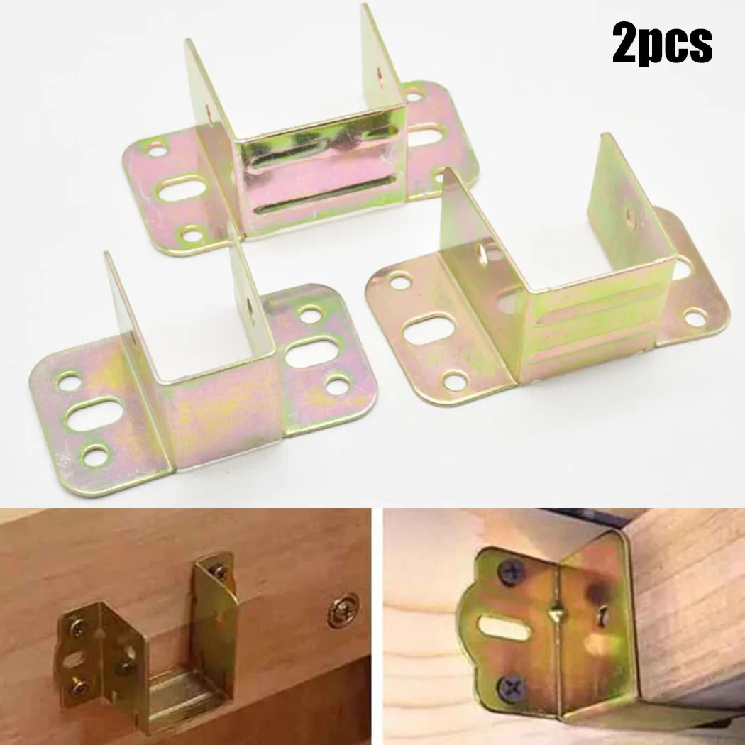 2pcs U Shaped Metal Bed Bracke - Furniture Hardware And Fittings recensie en prijs