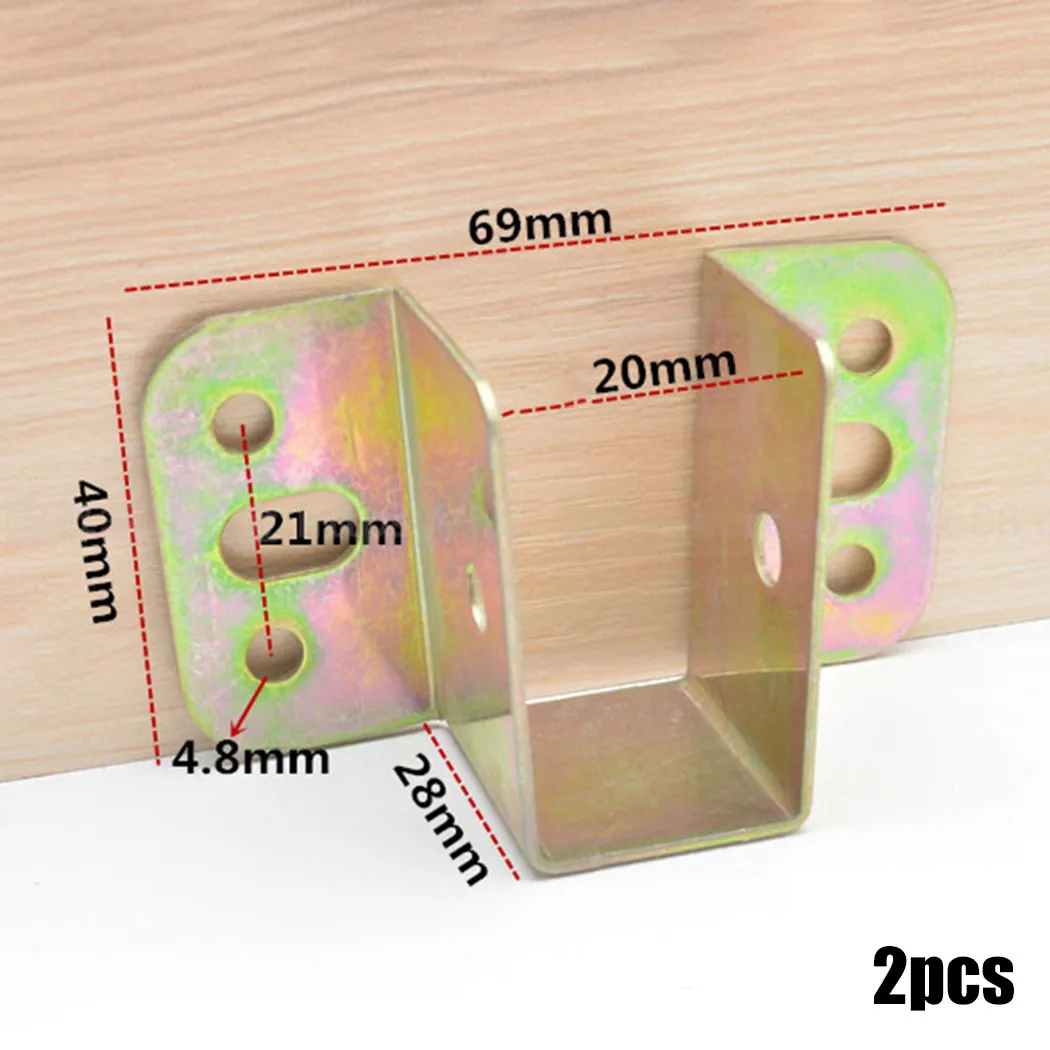 2pcs U Shaped Metal Bed Bracke - Furniture Hardware And Fittings recensie en prijs
