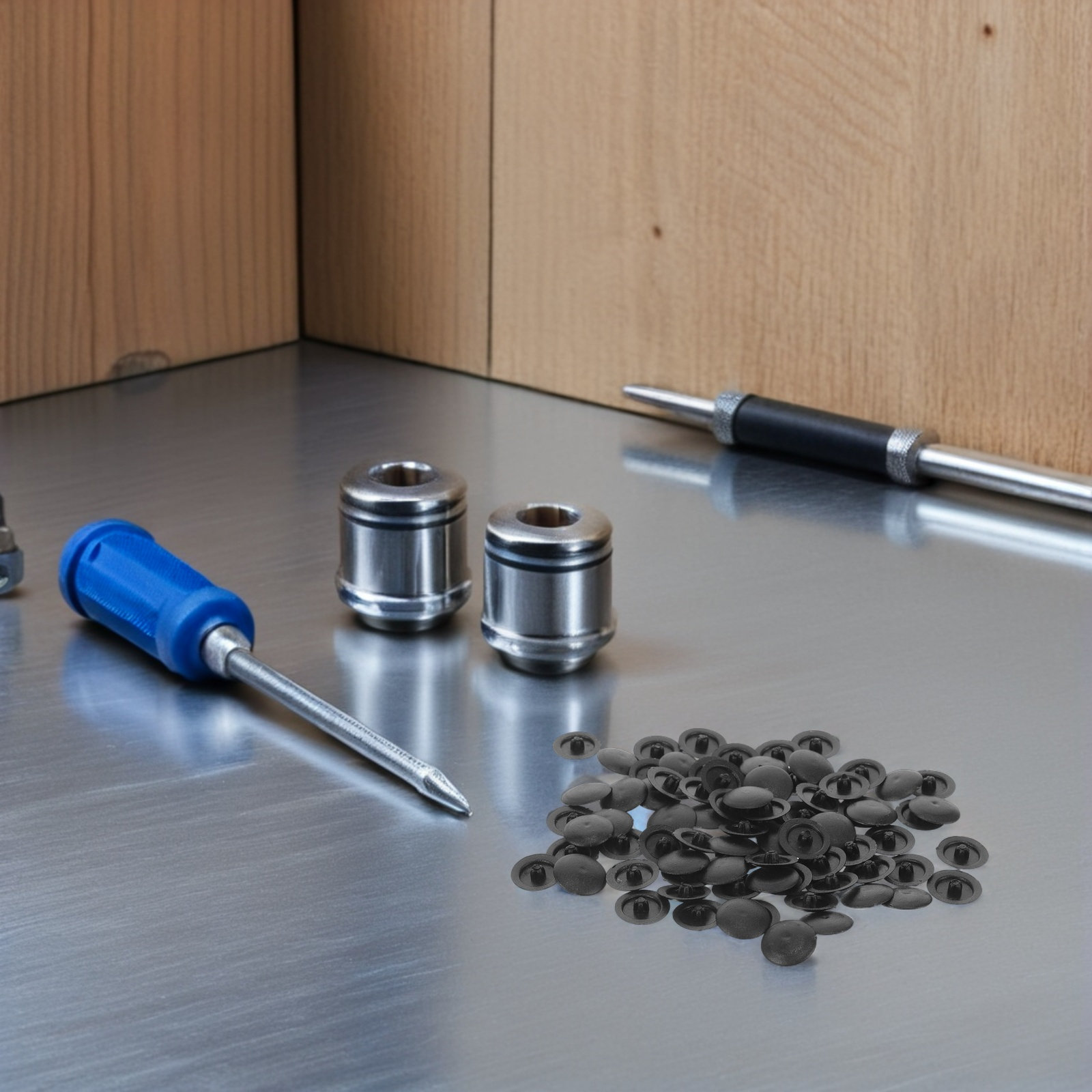 500Pcs Waterproof Black Plasti - Furniture Hardware Covers recensie en prijs