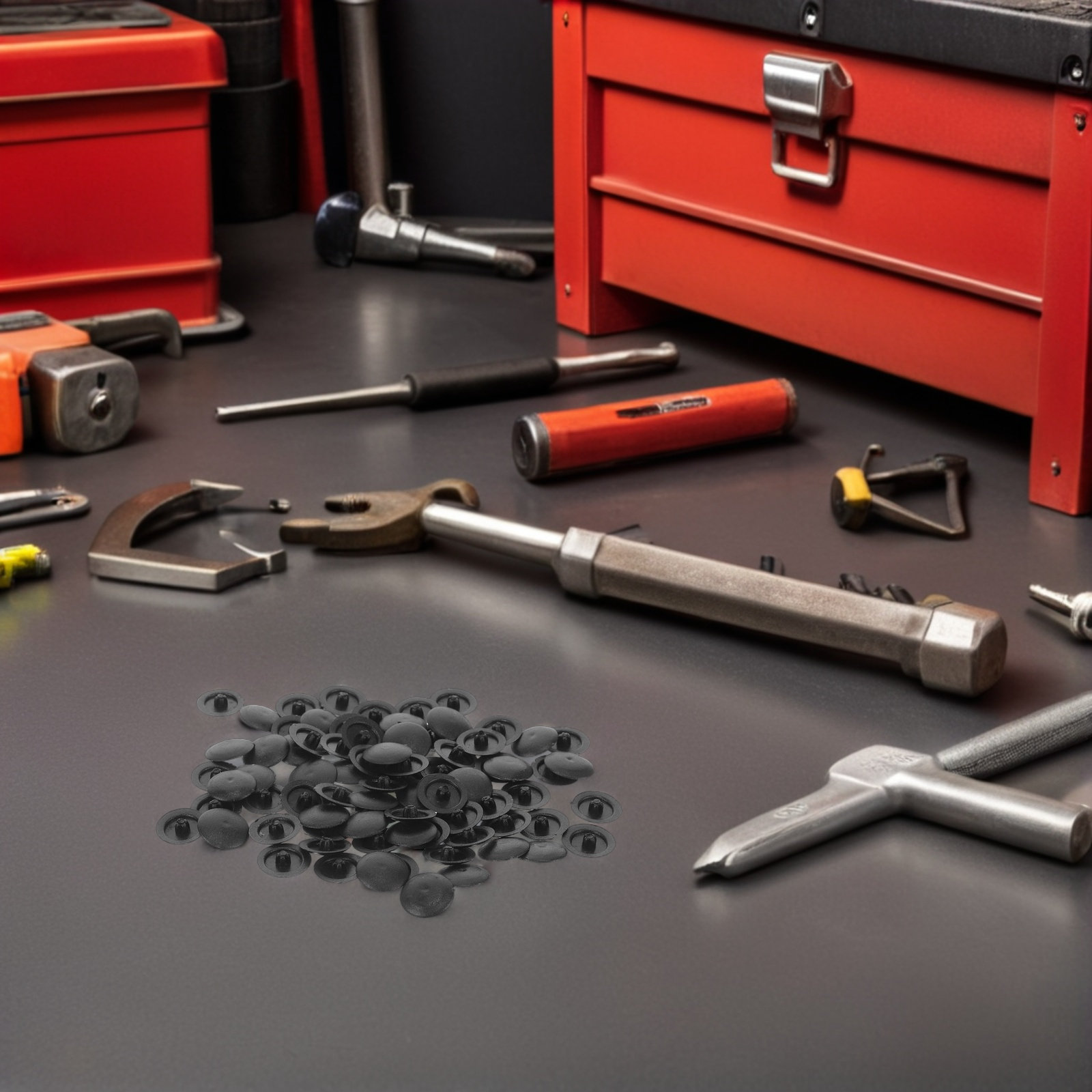 500Pcs Waterproof Black Plasti - Furniture Hardware Covers recensie en prijs