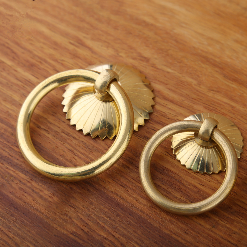 Vintage Brass Cabinet Ring Kno - Furniture Hardware Vintage recensie en prijs