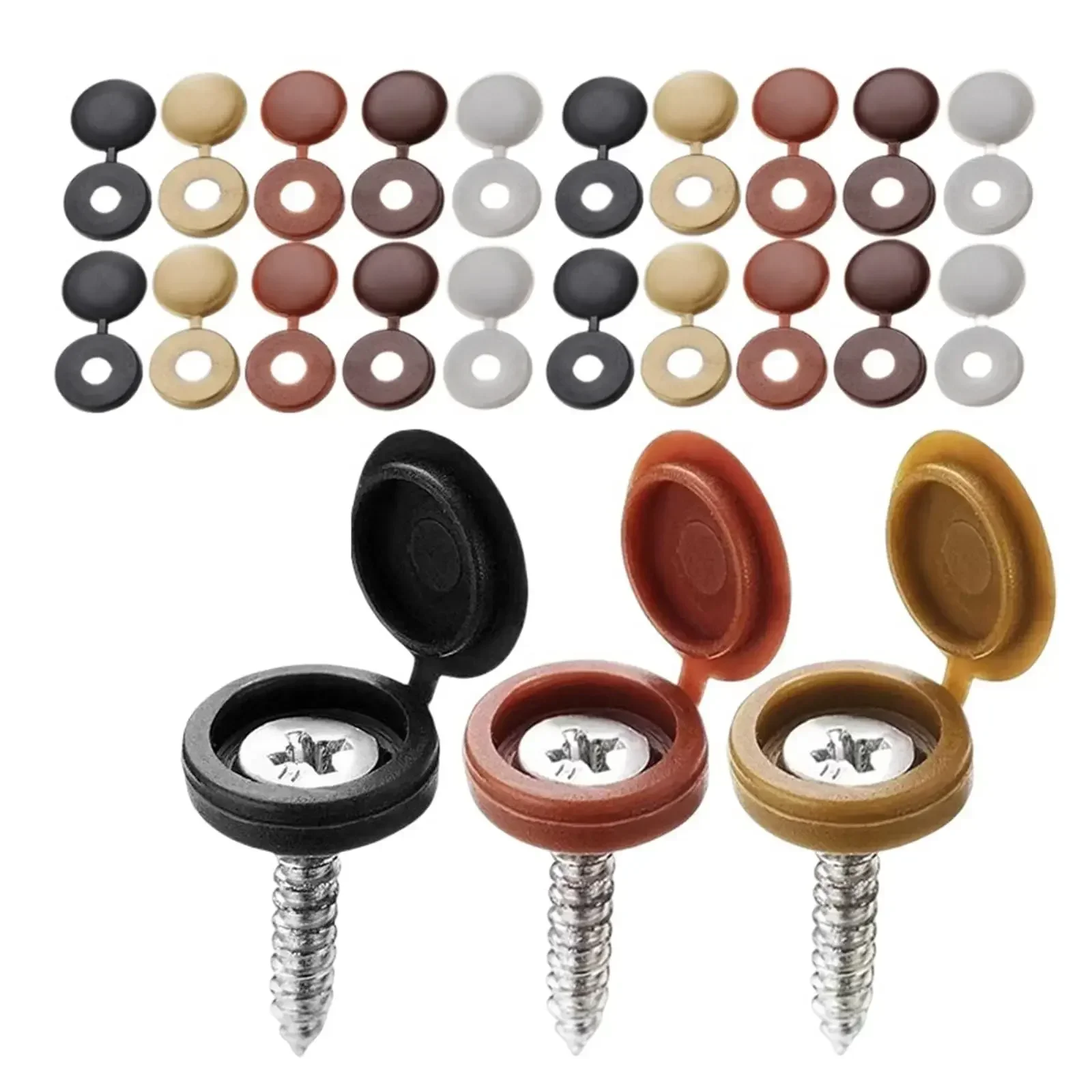 Hinged Plastic Screw Cap Cover - Furniture Hardware Covers recensie en prijs