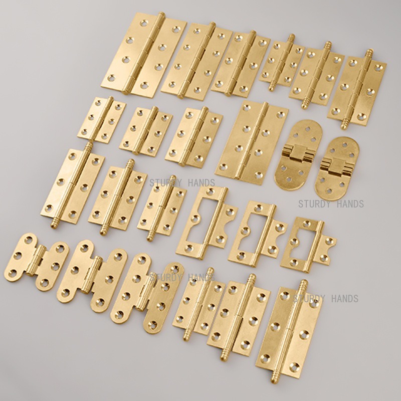 10pcs brass hinges, gold hinge - Furniture Hardware Gold recensie en prijs