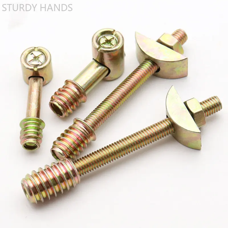 10Set Thickened 4-in-1 Connect - Furniture Hardware Nut recensie en prijs