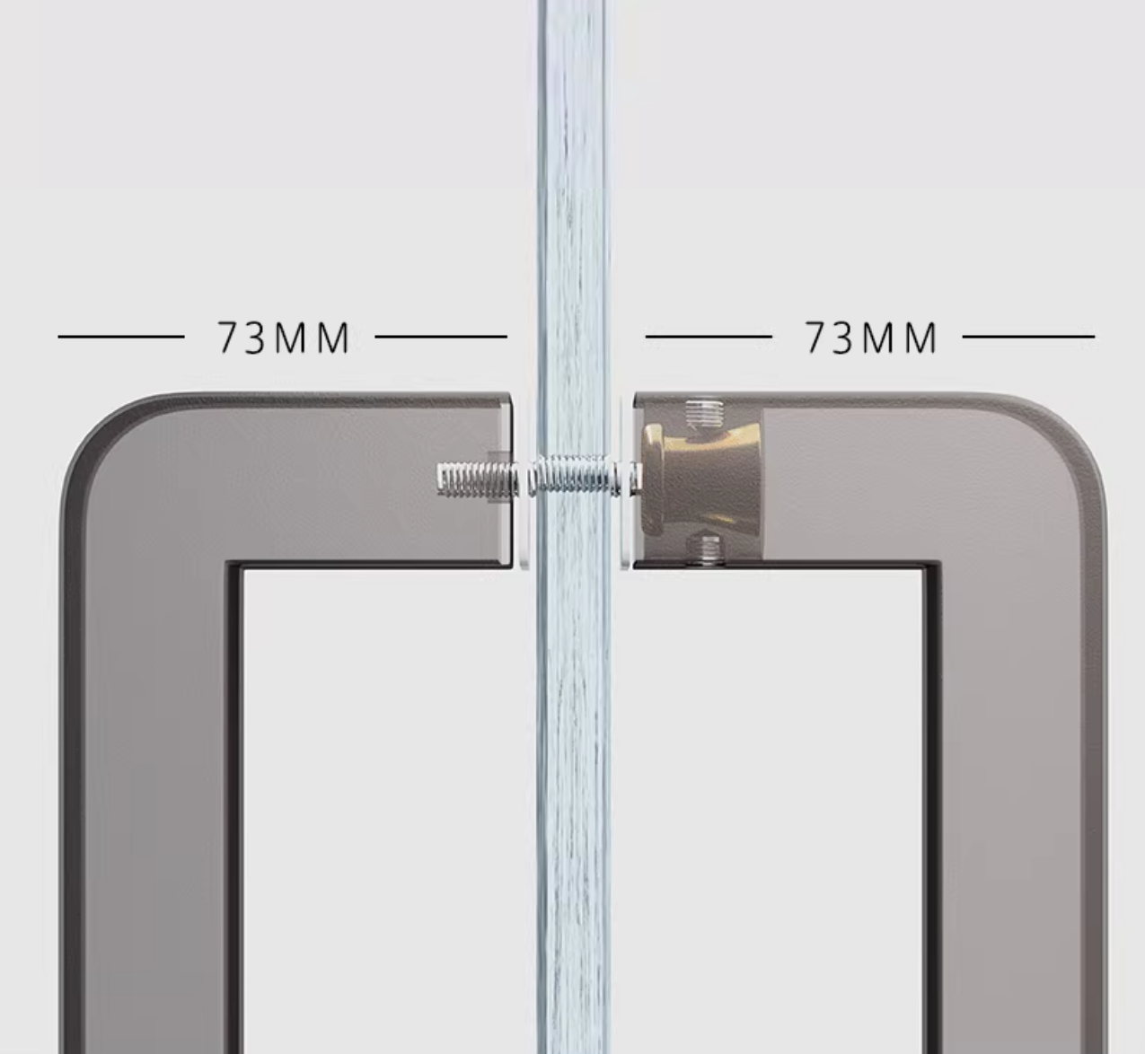 1Pc Stainless Steel Entry Glas - Furniture Hardware Gold recensie en prijs