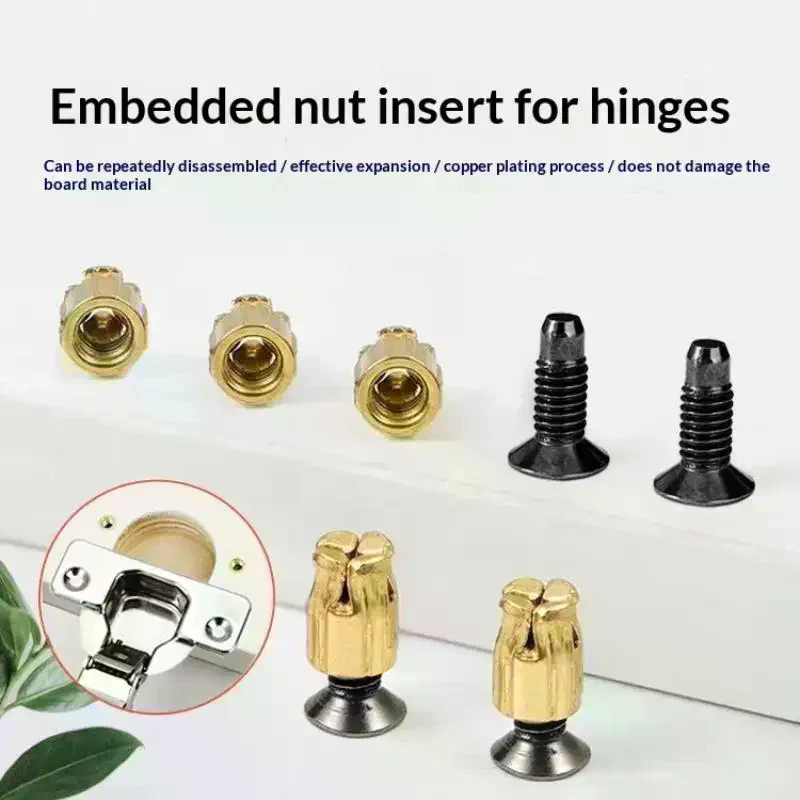 10Pcs Hinge Nut Screw Cabinet  - Furniture Hardware Nut recensie en prijs