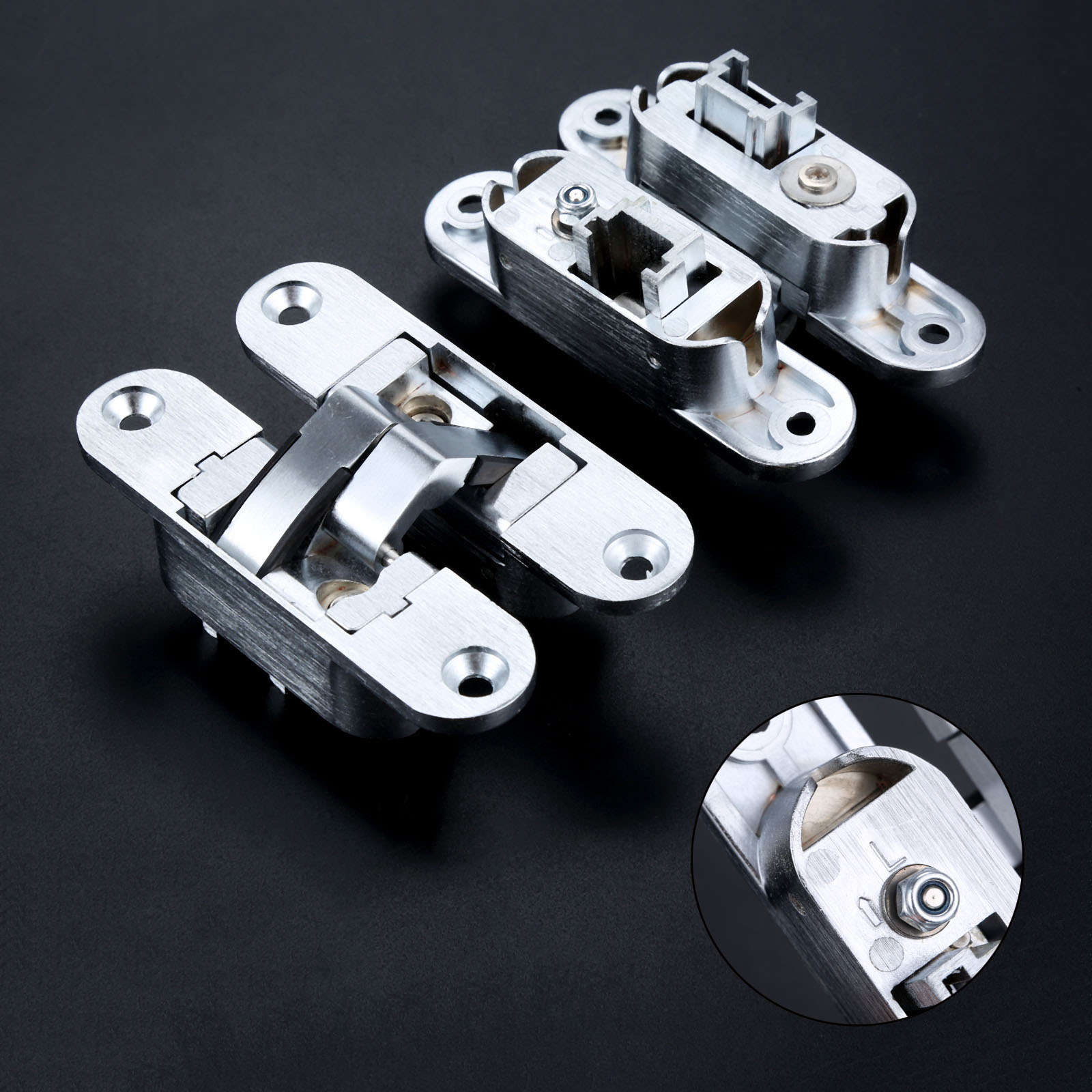 2 Pcs Zinc Alloy Hidden Hinges - Furniture Hardware And Fittings recensie en prijs