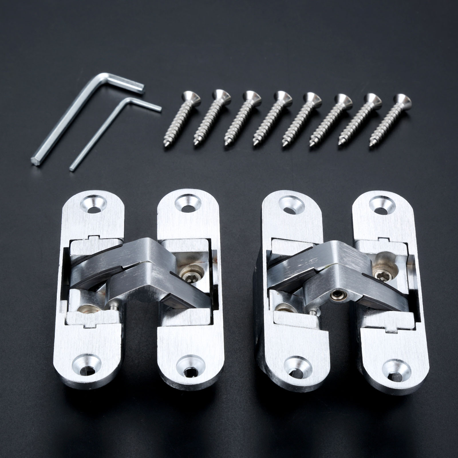 2 Pcs Zinc Alloy Hidden Hinges - Furniture Hardware And Fittings recensie en prijs