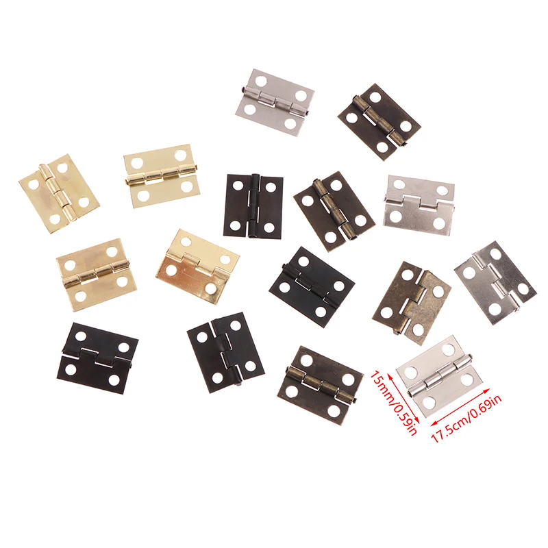 50pcs/box Hinges + 200 Screws  - Furniture Hardware Gold recensie en prijs