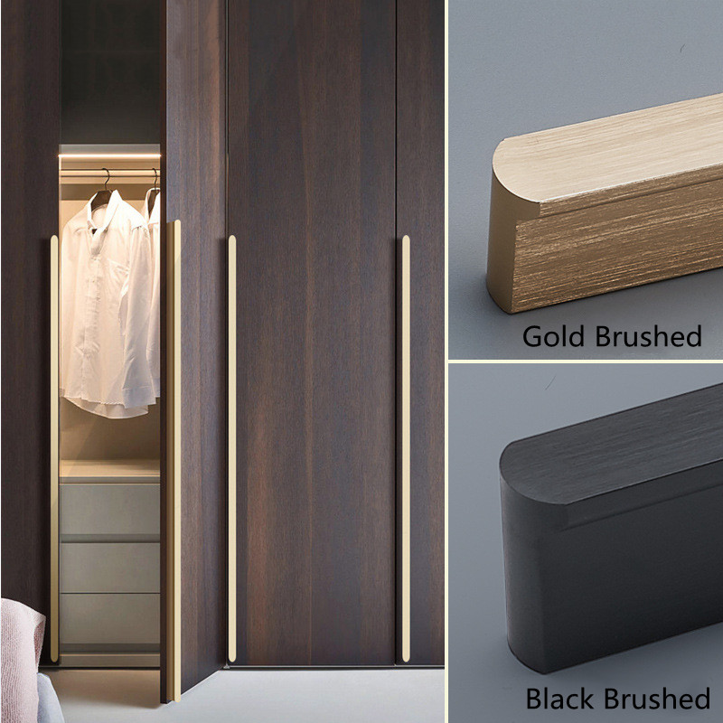 KK&FING 1PC Simple Gold Brushe - Furniture Hardware Gold recensie en prijs