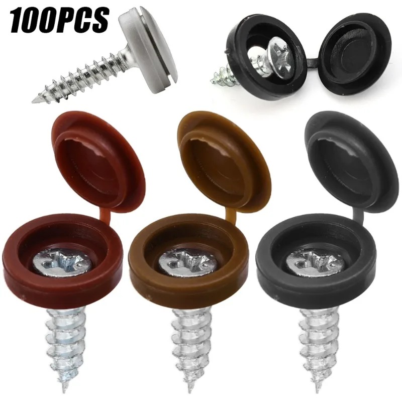Screw Cover Caps 13mm Dia 5mm  - Furniture Hardware Nut recensie en prijs