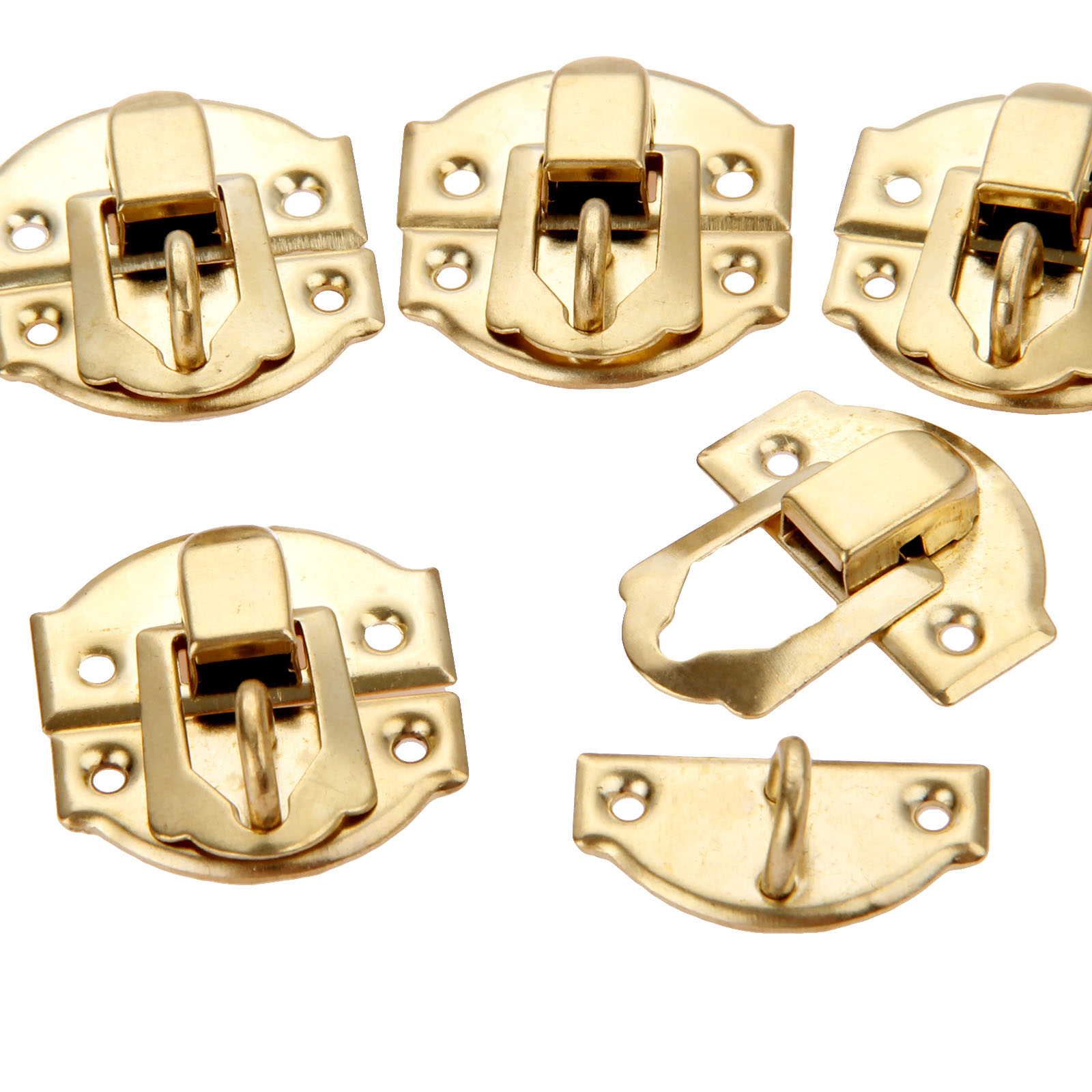 10pcs Golden Box Latch Clasps  - Furniture Hardware Vintage recensie en prijs