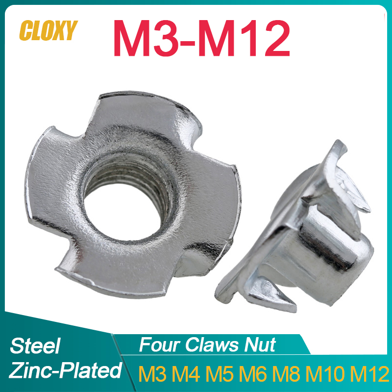 10/ 20/ 50PCS M3 M4 M5 M6 M8 M - Furniture Hardware Nut recensie en prijs