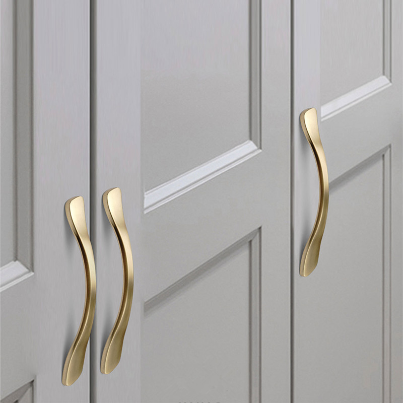 Gold Furniture Handles Aluminu - Furniture Hardware Gold recensie en prijs