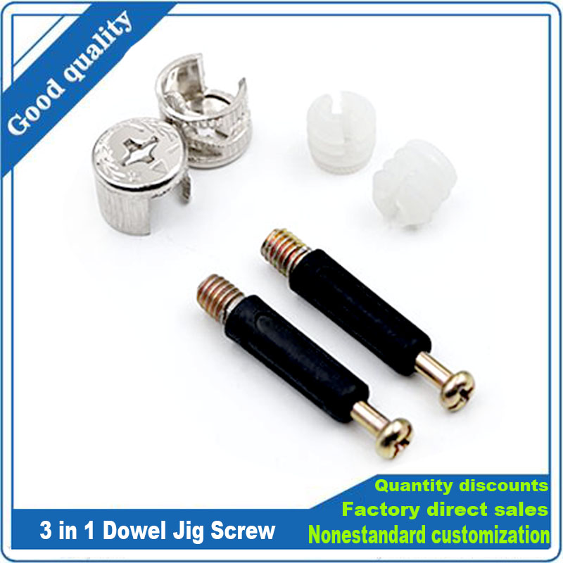 3 in 1 Dowel Jig Screw furnitu - Furniture Hardware Nut recensie en prijs