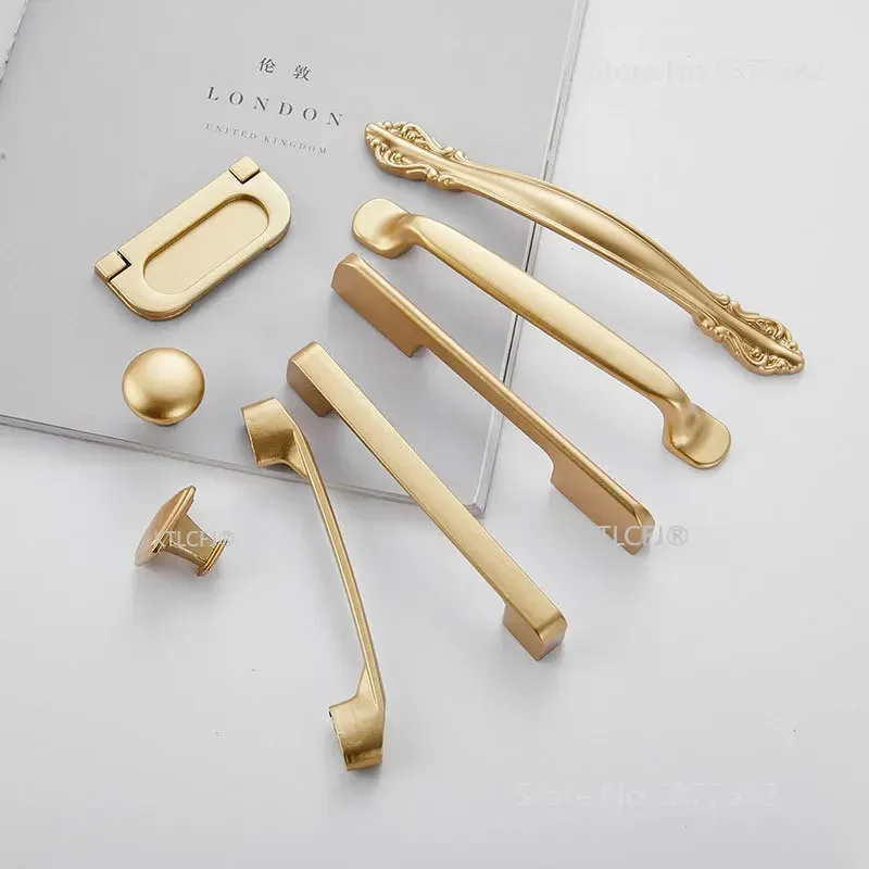 Kitchen Cupboard Knob Square U - Furniture Hardware Gold recensie en prijs