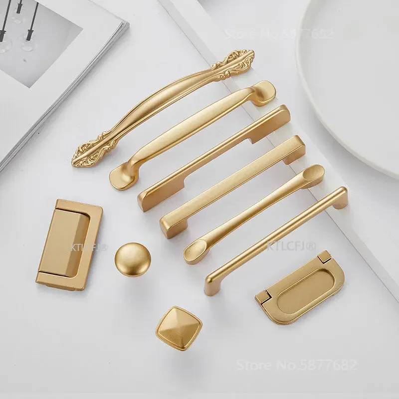 Kitchen Cupboard Knob Square U - Furniture Hardware Gold recensie en prijs