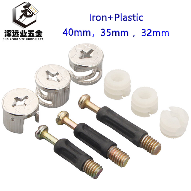 10Sets Furniture Side Connecti - Furniture Hardware Nut recensie en prijs