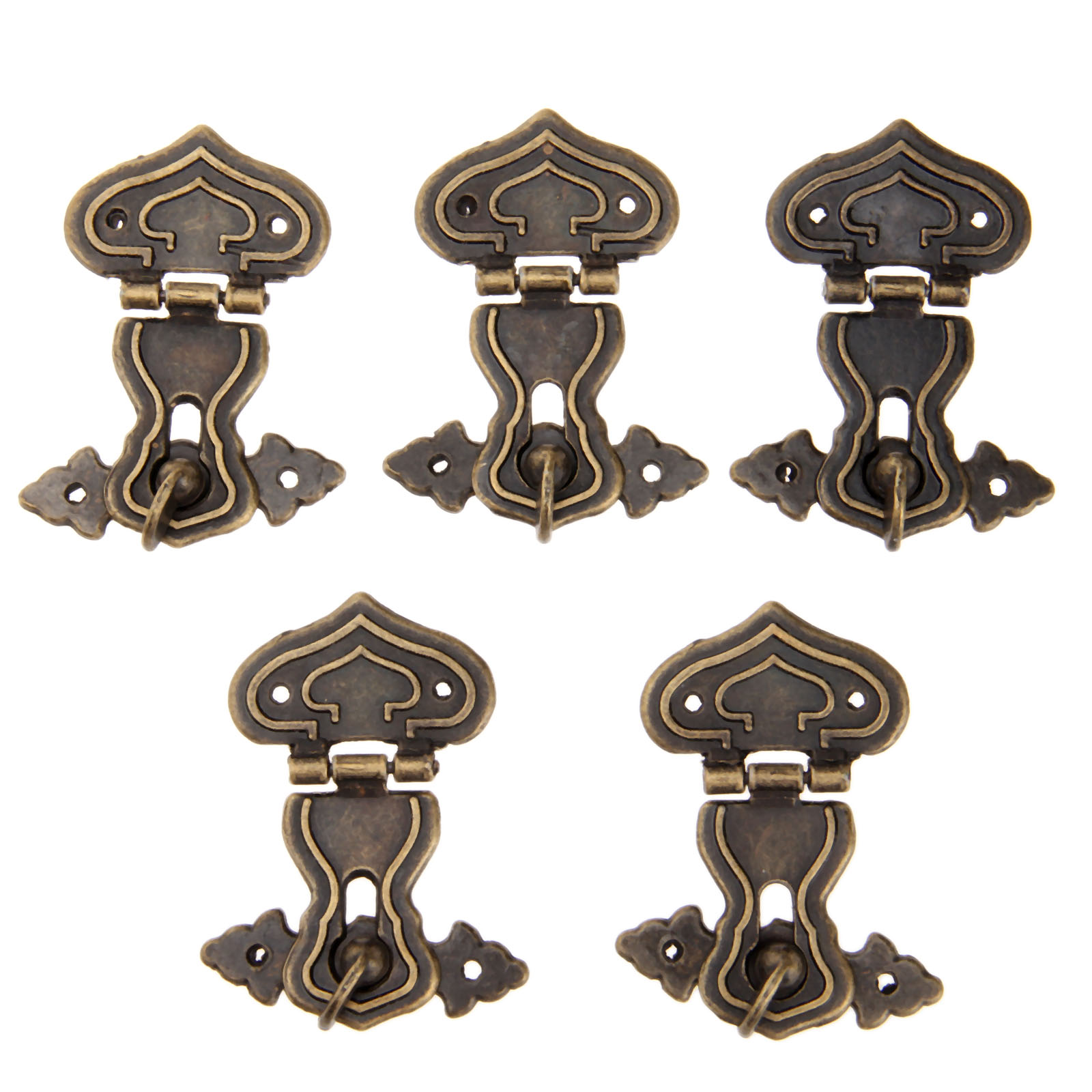 5Pcs 63x47mm Antique Metal Loc - Furniture Hardware Vintage recensie en prijs