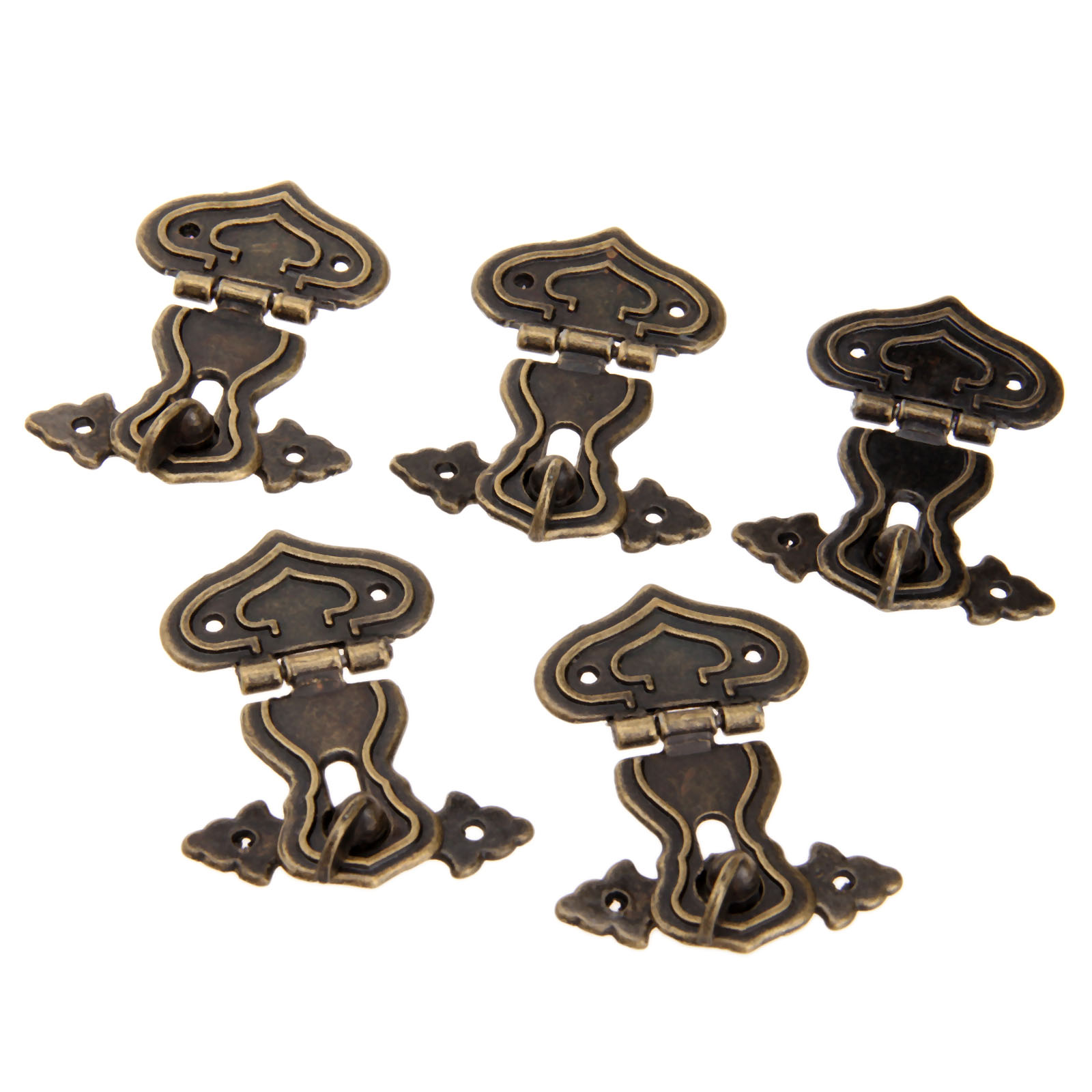 5Pcs 63x47mm Antique Metal Loc - Furniture Hardware Vintage recensie en prijs
