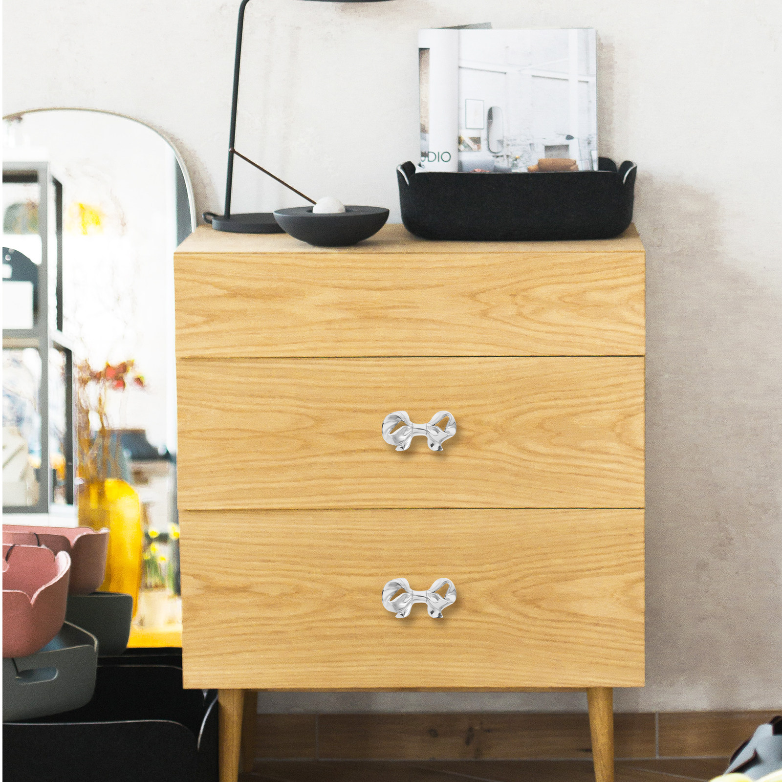 Bow Shape Brass Drawer Knobs V - Furniture Hardware Supplies recensie en prijs