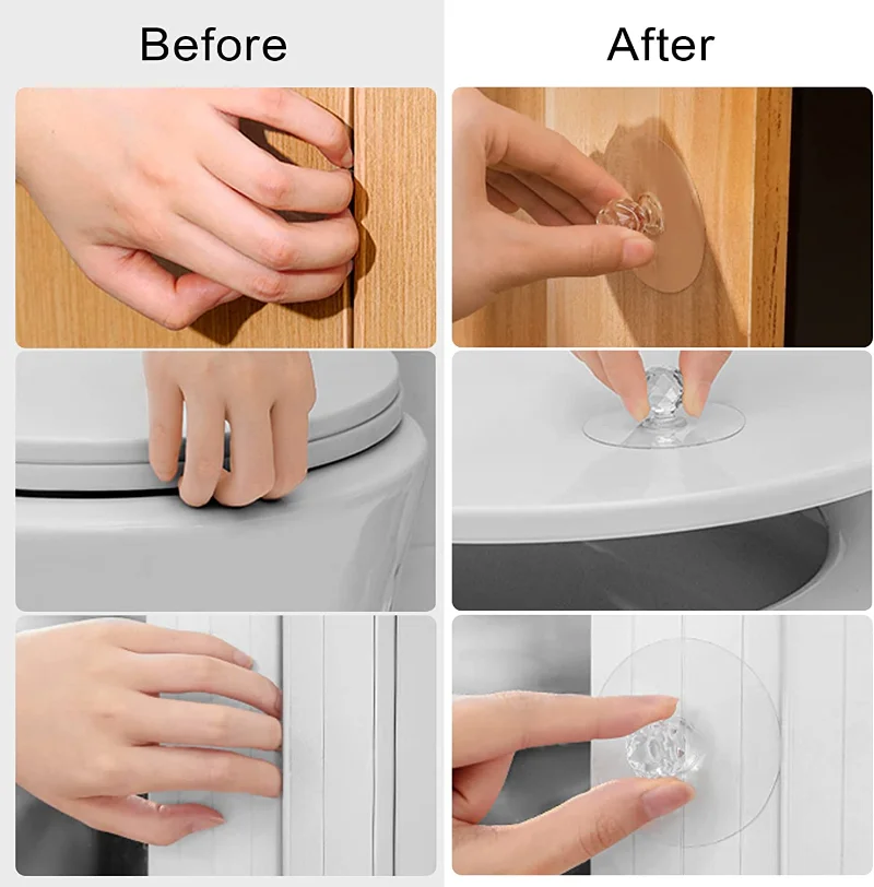 2/10Pcs Punch-free Drawer Knob - Furniture Joint Hardware recensie en prijs