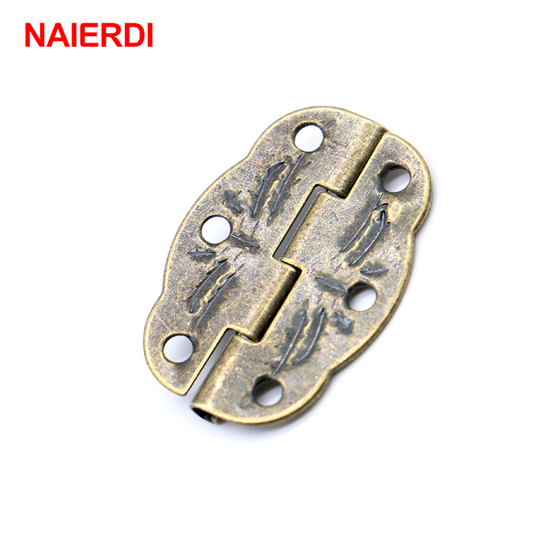 20pcs NAIERDI Bronze Hinges De - Furniture Hardware Vintage recensie en prijs